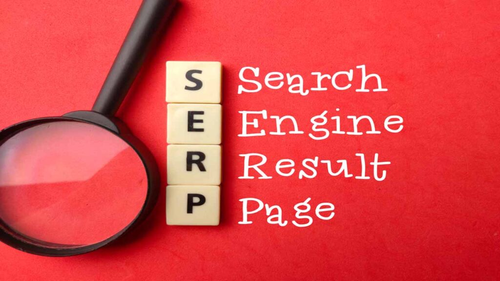 serp and search engine result